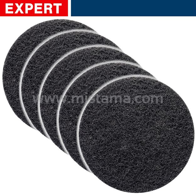 Filcowa tarcza do metalu, inox, lakierów 125mm N880 gr.120 BOSCH EXPERT - 5 szt.