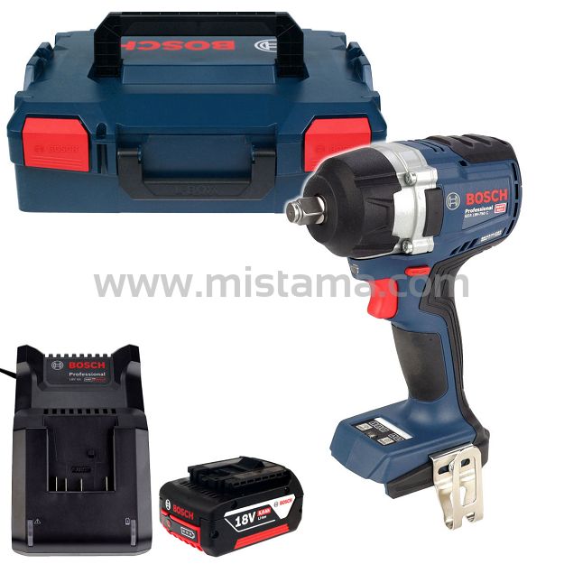 Klucz udarowy GDS 18V-750 C BOSCH L-BOXX 1x5,0Ah
