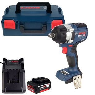 Klucz udarowy GDS 18V-750 C BOSCH L-BOXX 1x5,0Ah