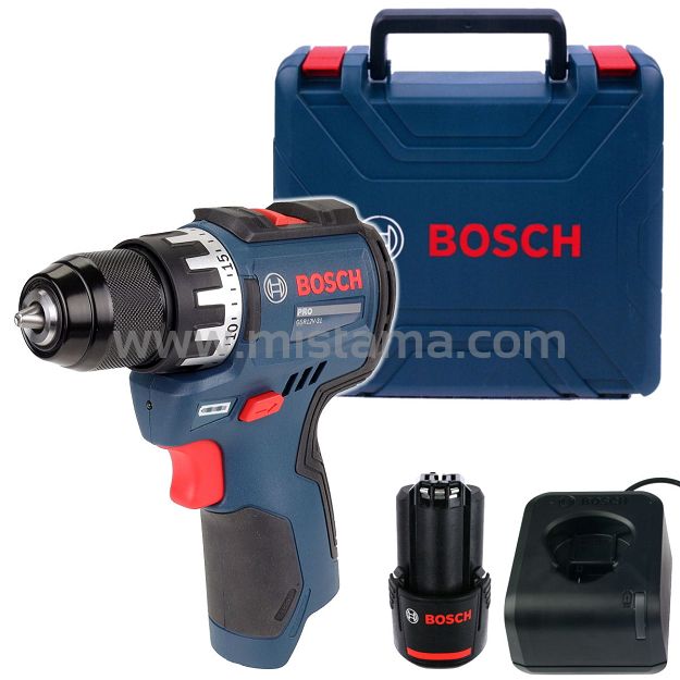 Wkrętarka 31Nm GSR 12V-31 BOSCH 1x2,0Ah + walizka