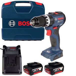 Wkrętarka z udarem 52Nm GSB 18V-52 BOSCH 2x5,0Ah + walizka