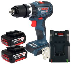Wkrętarka z udarem GSB 18V-90 C BOSCH 2x4,0Ah