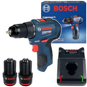Wkrętarka GSR 12V-30 BOSCH 2x2,0Ah