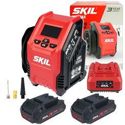 Sprężarka kompresor pompka 20V 3159 SKIL 2x2,0Ah