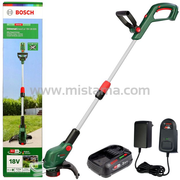Podkaszarka akumulatorowa 26cm UNIVERSALGRASSCUT 18V-26-500 BOSCH 1x2,5Ah