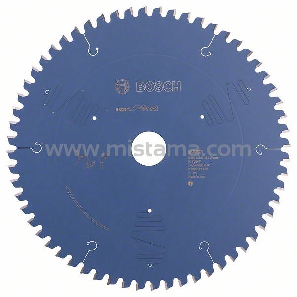 Tarcza pilarska 250/30mm Expert for Wood BOSCH (60 zębów)