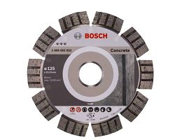 Tarcza diamentowa 125 mm BOSCH (twardy beton)