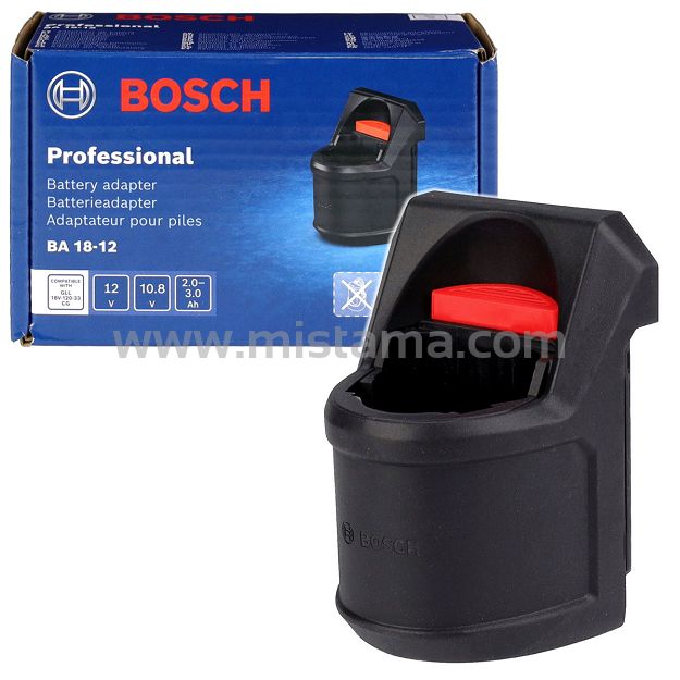 Adapter BA 18-12 do akumulatora 12V Li-Ion do GLL 18V-120-33 G BOSCH