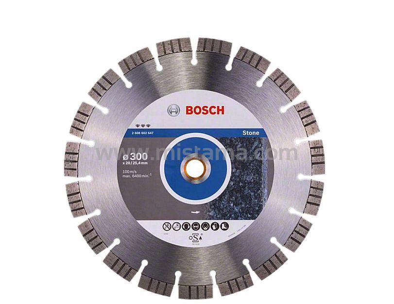 Tarcza diamentowa 300/25,4 mm BOSCH (gres, beton)
