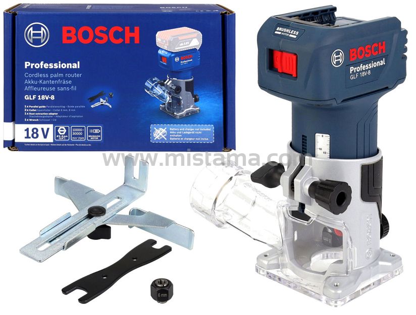 Frezarka akumulatorowa 18V GLF 18V-8 BOSCH (korpus)