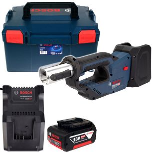 Akumulatorowa praska zaciskarka do rur GPT 18V-19 L-BOXX 1x5,0Ah