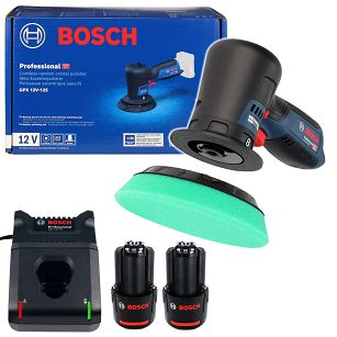 Akumulatorowa polerka szlifierka GPX 12V-125 BOSCH 2x2,0Ah