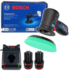 Akumulatorowa polerka szlifierka GPX 12V-125 BOSCH 2x2,0Ah