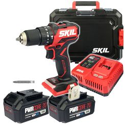 Wkrętarka 3075 20V SKIL COMPACT UDAR BEZSZCZOTKOWA 2x4,0Ah