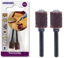 Trzpień szlifierski 6,4mm 430 DREMEL + taśma GR60 (2 sztuki)