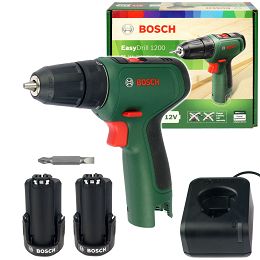 Wkrętarka akumulatorowa 12V EASYDRILL 1200 BOSCH 2x2,0Ah