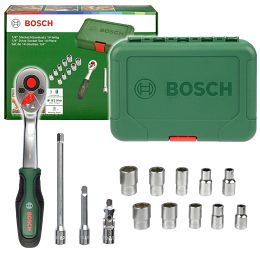 14-częściowy zestaw wkładek do kluczy nasadowych 1/4" BOSCH