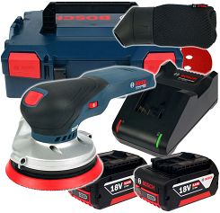 Szlifierka mimośrodowa GEX 18V-125 BOSCH 2x5,0Ah L-BOXX