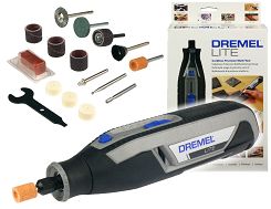 Szlifierka akumulatorowa DREMEL 7760 + 15 akcesoriów 