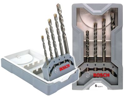 Zestaw 5 wierteł do betonu i cegły X-LINE BOSCH