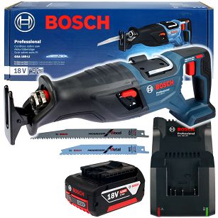 Piła szablasta 18V GSA 185-LI BOSCH 1x4,0Ah