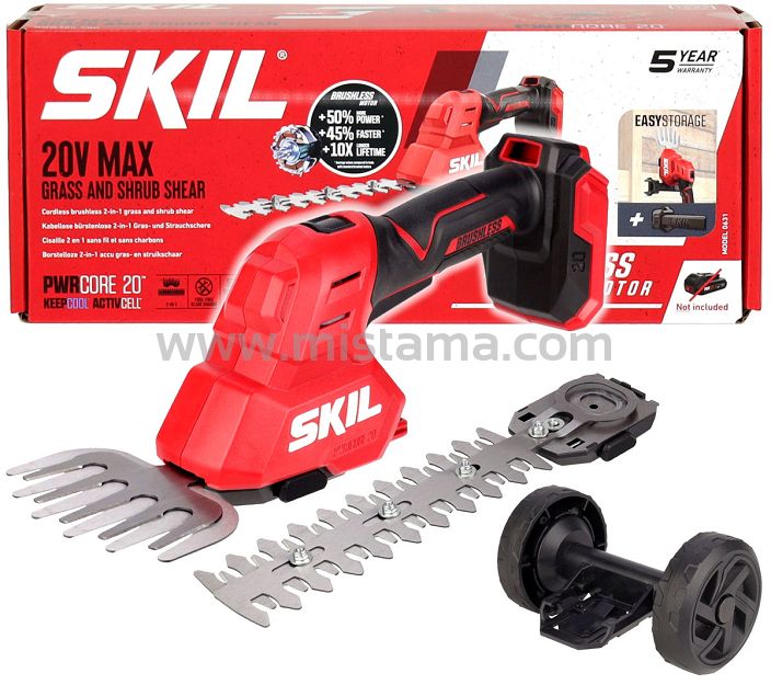 Nożyce do trawy i krzewów 20V 0631 SKIL (korpus)