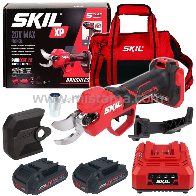 Nożyce do gałęzi sekator 20V 0620 SKIL 2x2,0Ah + torba