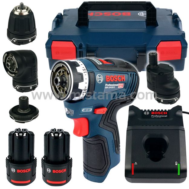 Wkrętarka GSR 12V-35 FC BOSCH 2x3,0Ah L-BOXX
