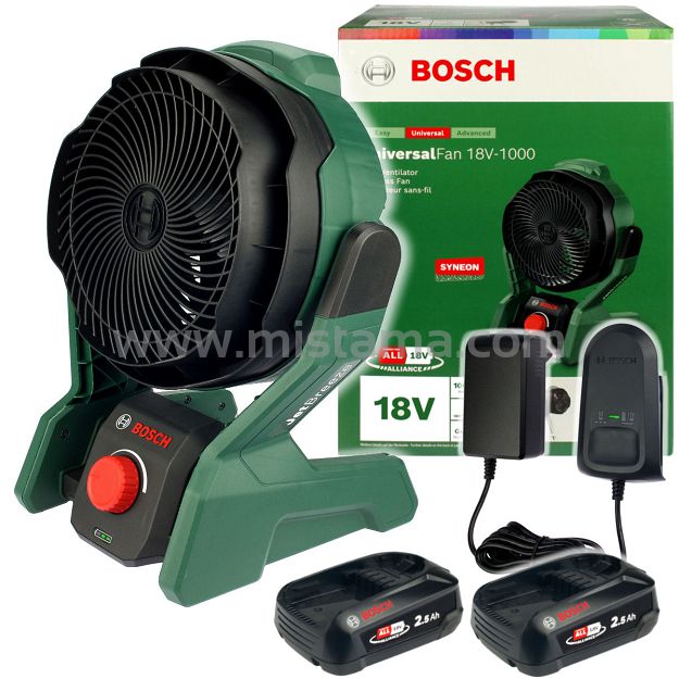 Wentylator UniversalFan 18V-1000 BOSCH 2x2,5Ah
