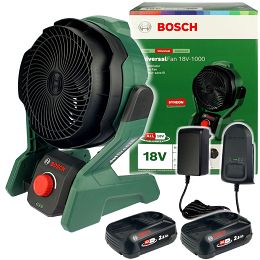 Wentylator UniversalFan 18V-1000 BOSCH 2x2,5Ah