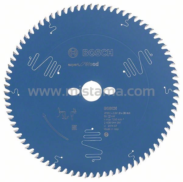 Tarcza pilarska 260/30mm Expert for Wood BOSCH (80 zębów)