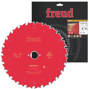 Tarcza piła widiowa 250/30 mm, 24 zęby FREUD do drewna, MDF