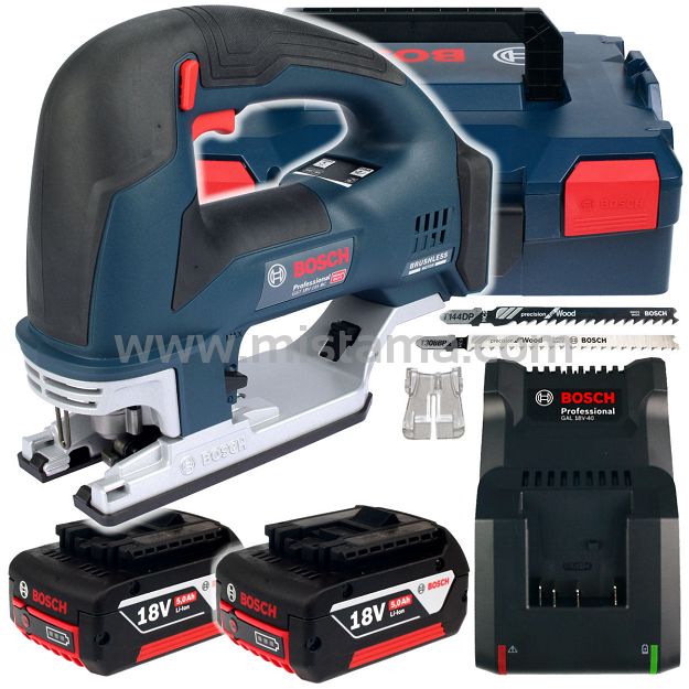 Wyrzynarka GST 18V-155 BC BOSCH L-BOXX 2x5,0Ah