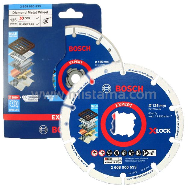 Tarcza 125mm Diamond Metal Wheel X-LOCK BOSCH EXPERT