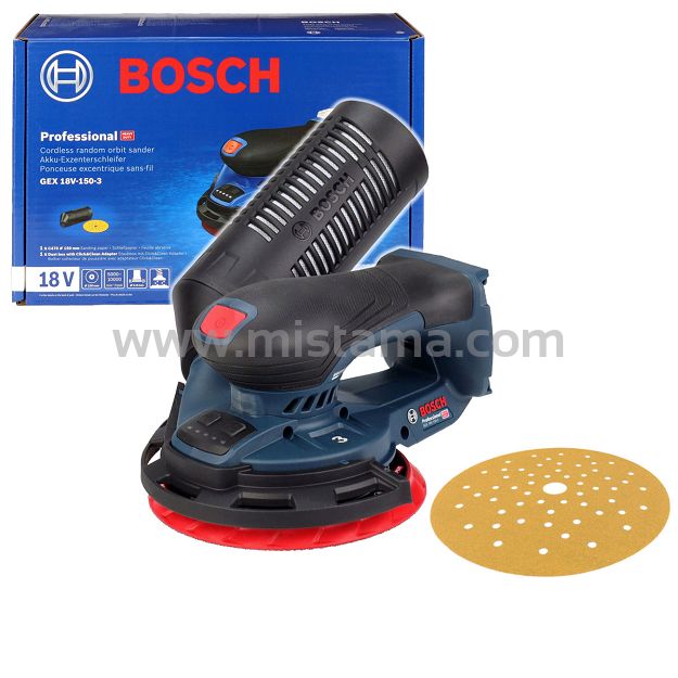 Szlifierka mimośrodowa GEX 18V-150-3 BOSCH (korpus)