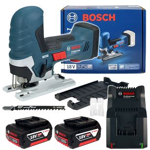 Wyrzynarka akumulatorowa GST 185-LI S BOSCH 2x5,0Ah