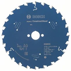 Tarcza pilarska 160/20mm Expert for Construct Wood BOSCH (24 zęby)