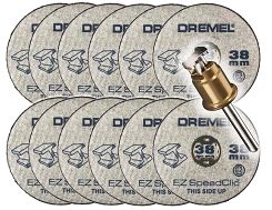 Trzpień SC402 + 12 tarcz SC456 EZ SpeedClic DREMEL