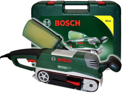 Szlifierka taśmowa PBS 75 AE BOSCH + walizka