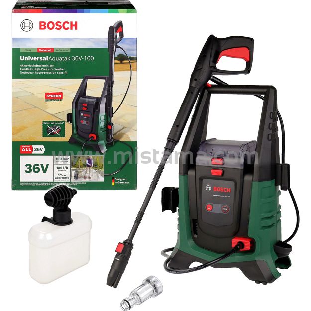 Akumulatorowa myjka ciśnieniowa UniversalAquatak 36V-100 BOSCH (korpus)
