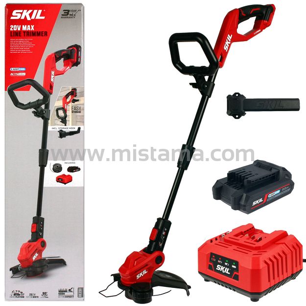 Podkaszarka akumulatorowa 30cm 20V 0240 SKIL 1x2,0Ah