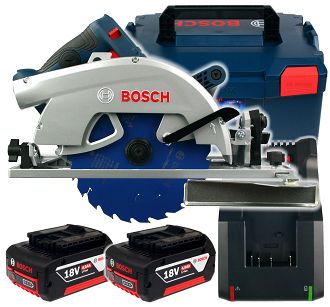 Pilarka tarczowa GKS 18V-68 GC BOSCH BITURBO 2x4,0Ah L-BOXX