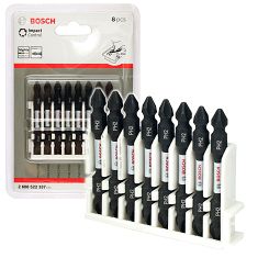 Zestaw 8 dwustronnych bitów PH2 Impact Control BOSCH