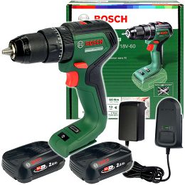 Wkretarka UniversalImpact 18V-60 BOSCH 2x2,5Ah