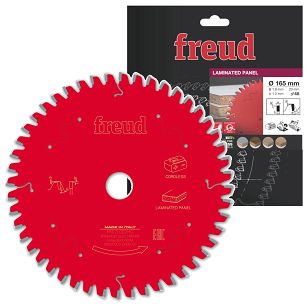 Piła tarcza widiowa 165/20 mm, 48 zębów FR07L002HC FREUD do laminatu, MDF