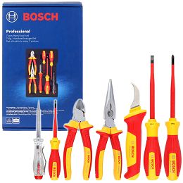 Zestaw 7 narzędzi izolowanych VDE BOSCH