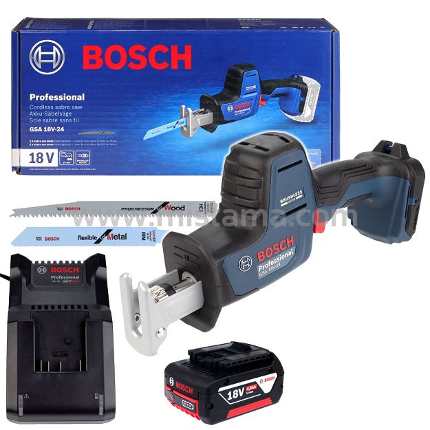 Piła szablasta 18V GSA 18V-24 BOSCH 1x4,0Ah