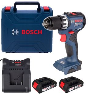 Wkrętarka 52Nm GSR 18V-52 BOSCH 2x2,0Ah + walizka