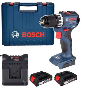 Wkrętarka 52Nm GSR 18V-52 BOSCH 2x2,0Ah + walizka