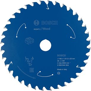 Tarcza pilarska 160/20mm Expert for Wood BOSCH (36 zębów) do pilarek aku
